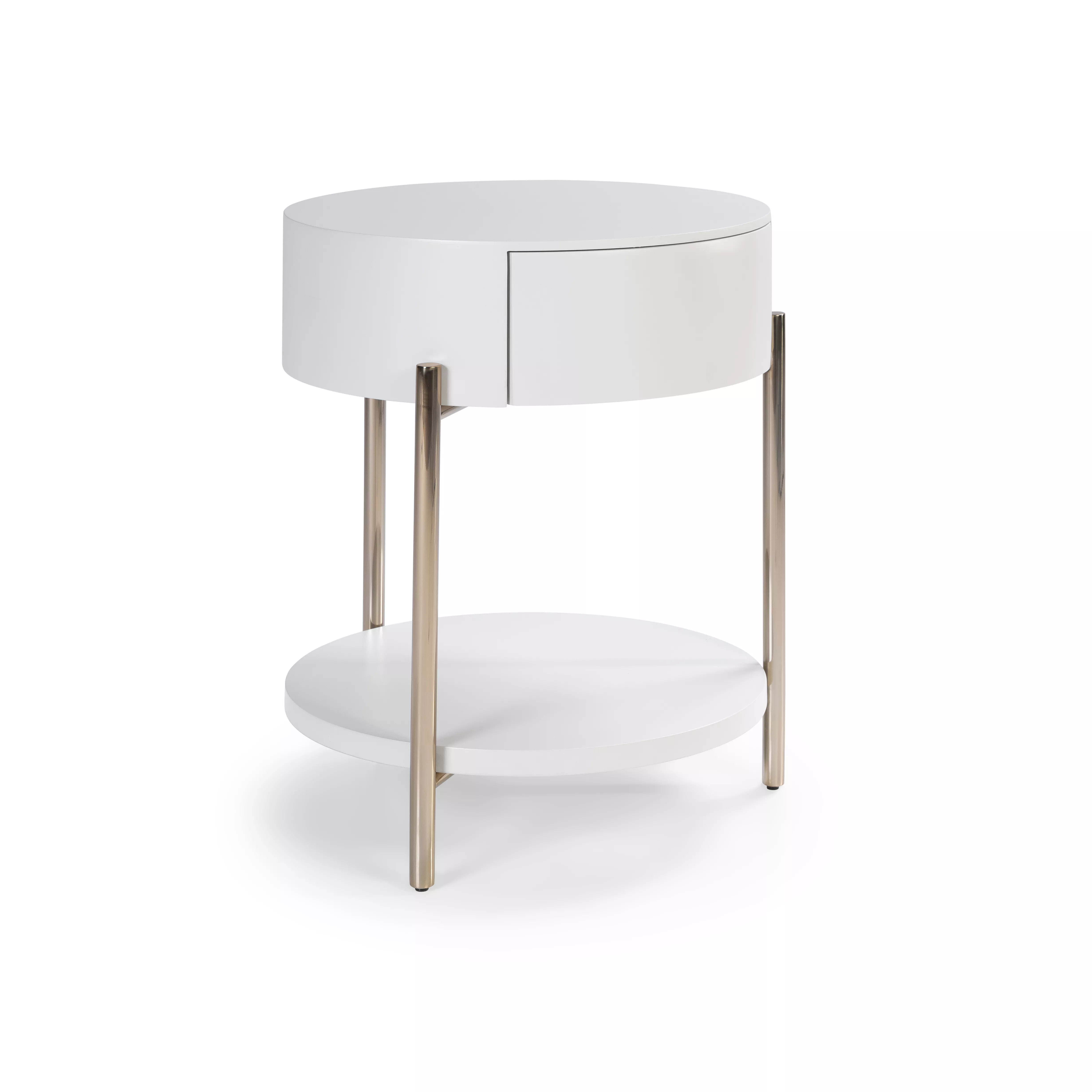 Mesa de Cabeceira Nascar Redonda